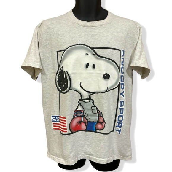 Peanuts Other - Vintage 90s Peanuts Snoopy Sport T-Shirt